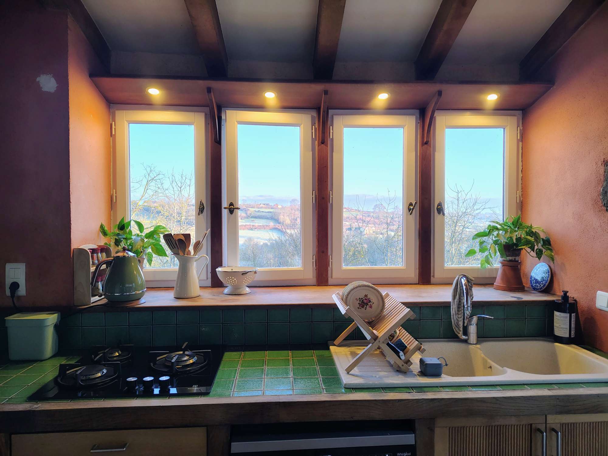 Morning in our new home